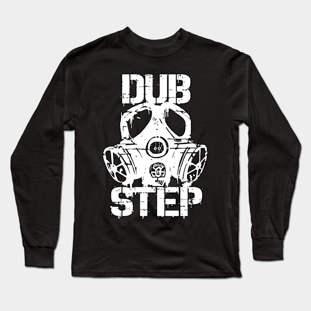 Dubstep Gasmask Long Sleeve T-Shirt by CultureClashClothing